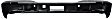 Step Bumper, Powdercoated Black Face Bar and Pads With mounting bracket(s)