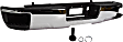 Step Bumper, Chrome Face Bar and Pads Without mounting bracket(s)