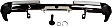 Step Bumper, Chrome Face Bar and Pads Without mounting bracket(s)