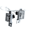 2014 GMC Sierra 1500 - Step Bumper, For Models With Parking Aid Sensor, Chrome, Face Bar and Pads, Without mounting bracket(s)