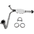 Front Catalytic Converter, Federal EPA Standard, 46-State Legal (Cannot ship to CA, CO, NY or ME), Direct Replacement Series, Direct Fit