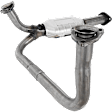 Front Catalytic Converter, Federal EPA Standard, 46-State Legal (Cannot ship to CA, CO, NY or ME), Direct Replacement Series, Direct Fit