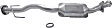 Center Catalytic Converter, Federal EPA Standard, 46-State Legal (Cannot ship to CA, CO, NY or ME), With 113.0 Wheelbase, 4.2L Engine