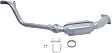 Driver Side Catalytic Converter, Federal EPA Standard, 46-State Legal (Cannot ship to CA, CO, NY or ME), RWD, Direct Replacement Series