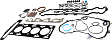 Engine Gasket Set, Overhaul, 4 Cyl., 2.2L Engine