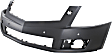 2014 Cadillac SRX - Front, Upper Primed Bumper Cover, For Models With Pre-Collision System