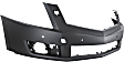 2014 Cadillac SRX - Front, Upper Primed Bumper Cover, For Models With Pre-Collision System