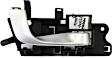 2005 Cadillac SRX - Front Or Rear, Passenger Side Silver lever Interior Door Handle,