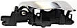 2005 Cadillac SRX - Front Or Rear, Passenger Side Silver lever Interior Door Handle,