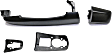 2008 Cadillac CTS Base - Front Or Rear, Passenger Side Primed Exterior Door Handle, Without Key Hole