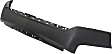 Rear Primed Bumper Cover, Without Blind Spot Module and Park Sensor Holes, Sedan