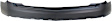 Rear, Upper Primed Bumper Cover, Without Parking Aid Sensor Holes, CAPA Certified