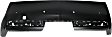Rear Primed Bumper Cover, Coupe, V Model, Without Parking Aid Sensor Holes, CAPA Certified