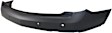 Rear, Upper Primed Bumper Cover, With Parking Aid Sensor Holes, CAPA CERTIFIED