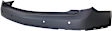 Rear, Upper Primed Bumper Cover, With Parking Aid Sensor Holes
