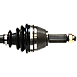 Front, Driver Side Axle Assembly - Sold Individually