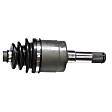 Front, Driver Side Axle Assembly