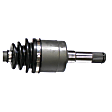 Front, Driver Side Axle Assembly