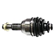 Front, Driver Side Axle Assembly