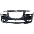 Front Primed Bumper Cover, SRT-8 Model With Parking Aid Sensor Holes