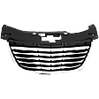 2014 Chrysler 200 S - Grille, Chrome Shell with Painted Silver Insert, CAPA Certified
