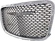 Grille Assembly, Platinum Shell with Painted Black Insert