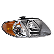 Passenger Side Headlight, with Bulb, Halogen, without Turn Signal Light Bulb, For Models with 113 inch Wheelbase