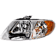 Driver Side Headlight, with Bulb, Halogen, without Turn Signal Light Bulb, For Models with 113 inch Wheelbase