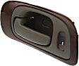 Front, Driver Side Gray Interior Door Handle, Sedan