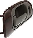 Front, Driver Side Gray Interior Door Handle, Sedan