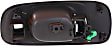 Front, Driver Side Gray Interior Door Handle, Sedan