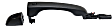 2011-2020 Chrysler 300 - Front, Driver Side Primed Exterior Door Handle, With Key Hole