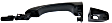 2011-2020 Chrysler 300 - Front, Driver Side Primed Exterior Door Handle, With Key Hole