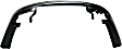 Rear Primed Bumper Cover, Sedan, With Parallel Parking Assist, With Exhaust Hole, CAPA Certified