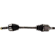 Front, Driver Side Axle Assembly - Sold Individually, 2.0L, 4Cyl