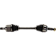 Front, Driver Side Axle Assembly - Sold Individually, 2.0L, 4Cyl