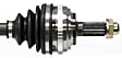 Front, Passenger Side Axle Assembly - Sold Individually, 2.0L, 4Cyl