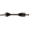 Front, Driver Side Axle Assembly, FWD, Standard Duty Replacement