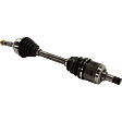 Front, Driver Side Axle Assembly, FWD, Standard Duty Replacement