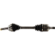 Front, Driver Side Axle Assembly, FWD, Standard Duty Replacement