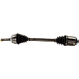 Front, Passenger Side Axle Assembly, FWD, Standard Duty Replacement