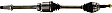 Front, Passenger Side Axle Assembly, FWD