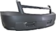 Front Primed Bumper Cover, Hybrid Model, For Models without Off Road Package (Round Fog Lights)