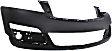 Front, Upper Primed Bumper Cover, 6 Cyl., 3.6L Engine, CAPA Certified