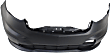 Front Upper Primed, Lower Textured Bumper Cover, 4 Cyl., 2.0L Engine