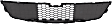 Front Bumper Grille, Chrome Shell with Black Insert, For Eco Model, 1.4L Engine