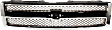 2008-2012 Chevrolet Silverado 1500 LT - Upper Grille Assembly, Chrome Shell and Insert