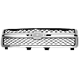 2012 Chevrolet Silverado 2500 HD - Grille, Chrome Shell with Painted Black Insert