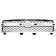 2012 Chevrolet Silverado 2500 HD - Grille, Chrome Shell with Painted Black Insert