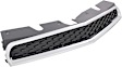 Upper Grille Assembly, Textured Black Shell and Insert, CAPA CERTIFIED